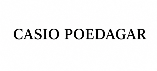 Casio Poedagar