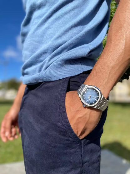 NAUTILUS x Pulsera FRED Force 10 - Blue Gold