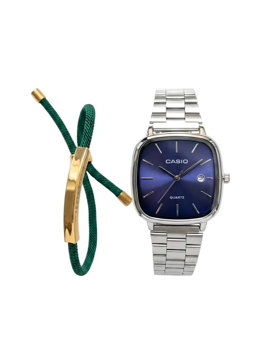CASIO GOLDEN ELLIPSE - Blue Silver x Pulsera | ELEGANCIA