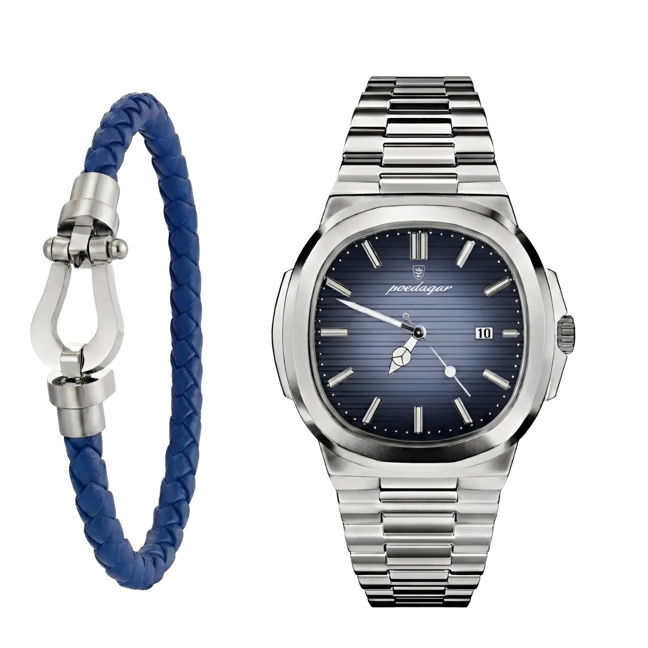 NAUTILUS x Pulsera FRED Force 10 - Blue Gold