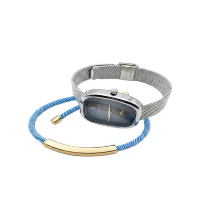 DOLCCE Blue Silver x Pulsera | ELEGANCIA
