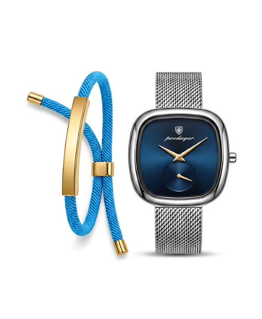 DOLCCE Blue Silver x Pulsera | ELEGANCIA
