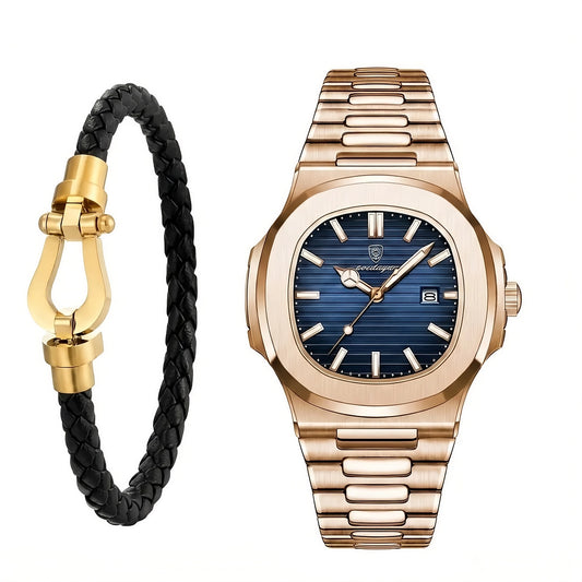 NAUTILUS x Pulsera FRED Force 10 - Black Gold